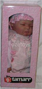 Baby Doll Vinyl Face Soft Body Pink Jumpsuit Lourdes  