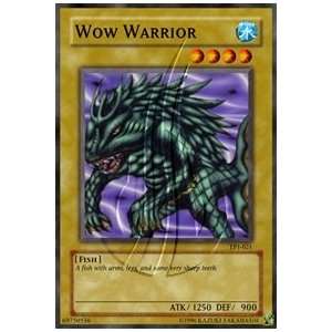 2002 Tournament Series 1 TP1 021 WOW Warrior   Single YuGiOh Card in 