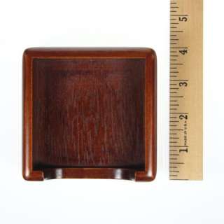 Rolodex Note Pad Holder Wood Tone Mahgany 23300 4x1.5 030402233003 