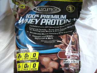 MuscleTech Whey Protein 20 lb Shake Mix *Chocolate*  