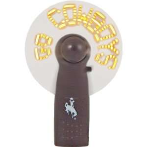  Wyoming Cowboys NCAA Message Fan Blister Pack
