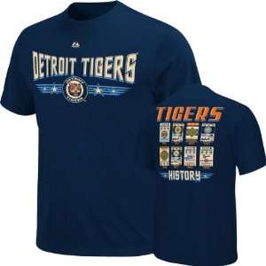  Detroit Tigers Youth Majestic Baseball Tickets T Shirt 