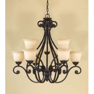  AF Lighting 6468 9H Oil Rubbed Bronze Harmony Traditional 