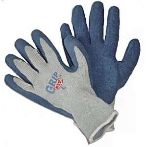 Workforce Industrial Grip Fit Blue Latex, Heavy Duty, Small, Tagged 