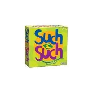  Such & Such Word Game: Toys & Games