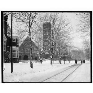  Upper Woodward Avenue in winter attire,Detroit,Mich.