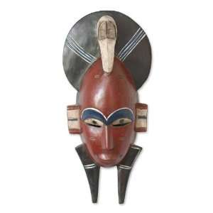  Malian wood mask, Senufo Monkey Mask