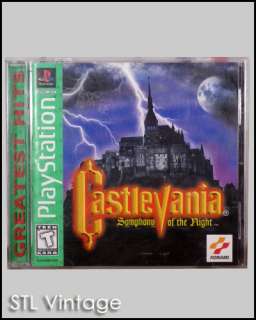 system playstation 1 game castlevania symphony of the night company 