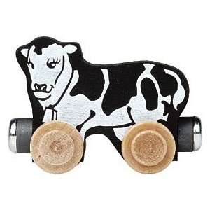  Wooden Train Car   Clover the Cow Toys & Games