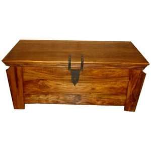  Solid Wood Hand Made Storage Trunk Chest Box Coffee Table 