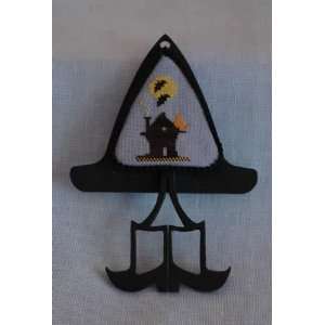  Witch Hat Scissor Keeper   Cross Stitch Pattern: Arts, Crafts & Sewing