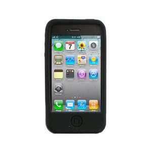  Black Apple iPhone 4 Case   MiniSuit Silicone Skin cover 
