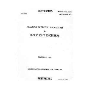    Boeing B 29 Aircraft Flight Engineers Manual Boeing Books