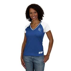 MLB Kansas City Royals Womens In the Dust Top (Small):  
