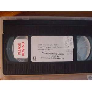  VHS Video Tape of 1999 Women At Risk Hour #2  Women and 
