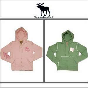 Brand New Ladies Abercrombie & Fitch Zip up Hoodie Sweatshirts Size 