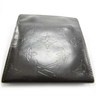 LOUIS VUITTON Monogram Glace Compact Wallet Brown LV  