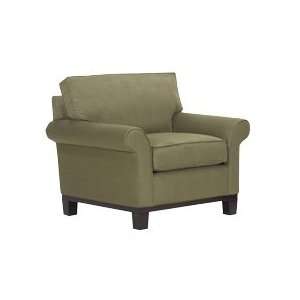  Fabric Upholstered Chair w/ Down Seat Upgrade