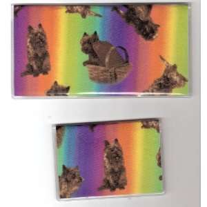   Checkbook Cover Debit Set Wizard of Oz Toto Rainbow: Everything Else