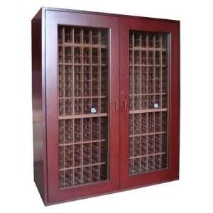   Cooler Cabinet in Cherry Wood Wood Finish Unfinished Toys & Games