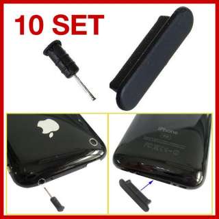 10x Anti Dust Plug Stopper Dock Cover For iPod iPhone  