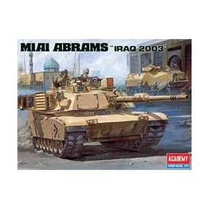  ACADEMY   1/35 US Army M1A1 Abrams Tank Iraq 2003 (Plastic Models 
