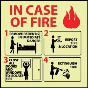 GL153R   Fire, In Case Of Fire Remove Patients In Immediate Danger 