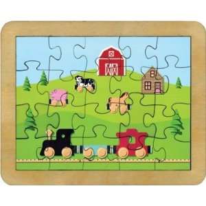  Countryside Railroad Puzzle   Made in USA Toys & Games