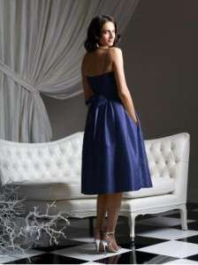 Dessy 2757*Bridesmaid / Cocktail DressBlueberry8  