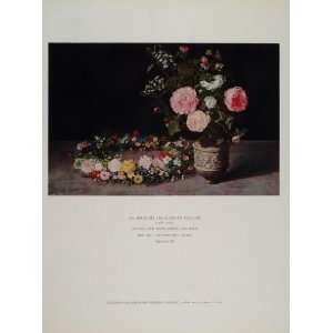  1959 Print Jan Brueghel Elder Spring Flowers Still Life 