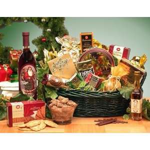 Holiday Fanfare Gift Basket:  Grocery & Gourmet Food