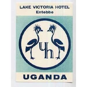    Lake Victoria Hotel Luggage Label Entebbe Uganda: Everything Else