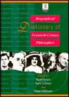 Biographical Dictionary of Twentieth Century Philosophers, (0415060435 