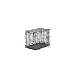   DOG CRATE, Color: GRAY; Size: 30X19X21 INCH (Catalog Category: Dog