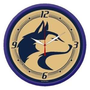  Washington Huskies WinCraft Round NCAA Wall Clock: Sports 