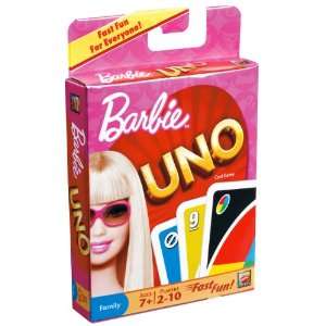 UNO Barbie Game Toys & Games