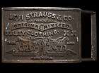 VINTAGE 1970s *LEVI STRAUSS & CO CLOTHING* BELTBUCKLE