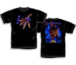 ICP Psychopathic Records Blue Wraith T shirt  