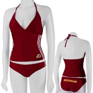 Washington Redskins Womens Tankini Swimsuit:  Sports 