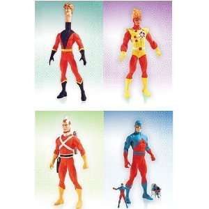  Justice League 2: Action Figures Set of 4: Toys & Games
