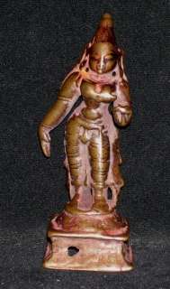 Traditional Indian Ritual Bronze  Goddess Laxmi (Very Rare):