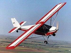 Coyote Rans Single Seat Airplane Wood Model Big  