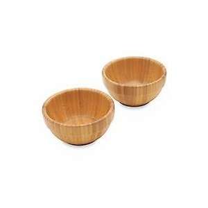 PAMPERED CHEF BAMBOO SMALL BOWL #2299:  Grocery & Gourmet 