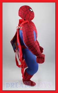 Marvel 19 Spiderman Plush Stuffed Backpack Bag Toy New  