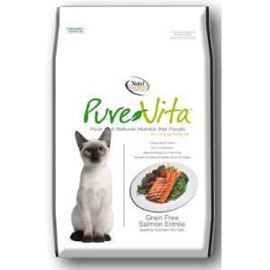  Pure Vita Grain Free Salmon Dry Cat Food 6.6lb: Pet 