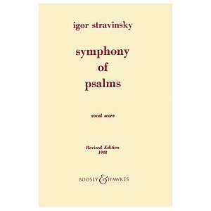  Symphony of Psalms Vocal Score