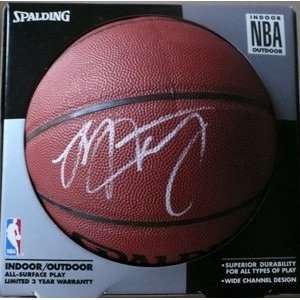  Marcus Camby Signed Basketball   IndoorOutdoor Sports 