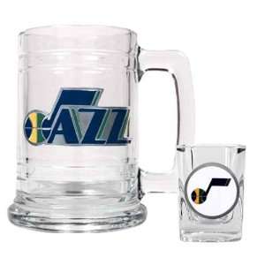  Utah Jazz Beer Mug And Shot Glass Boilermaker Set Kitchen 