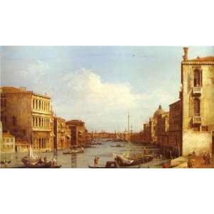  Hand Made Oil Reproduction   Canaletto   32 x 18 inches 