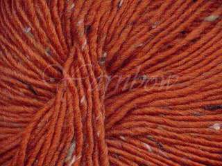 SMS Select/Gedifra ::Riana #3423:: wool tweed yarn Rust 50% OFF 